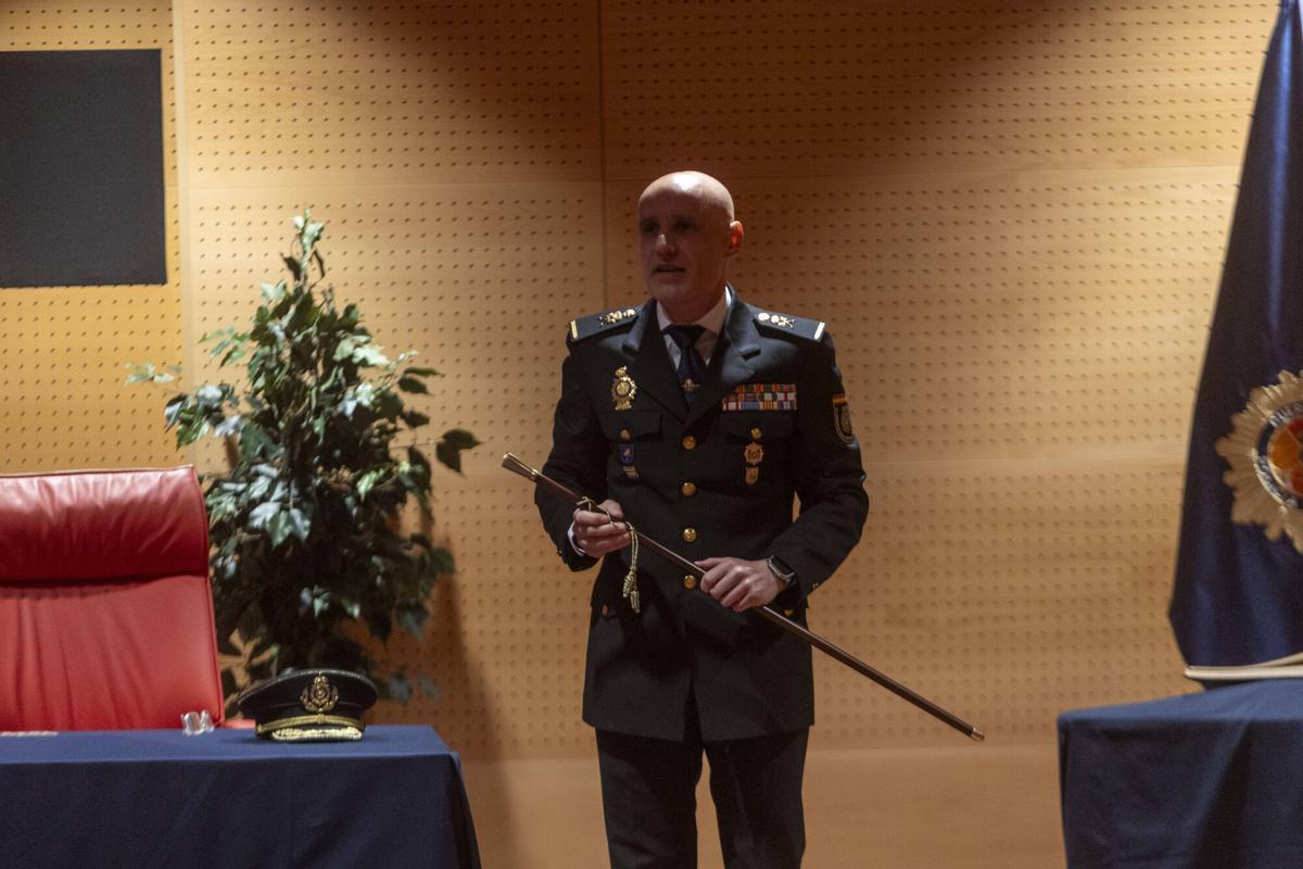 Toma de posesión de José Antonio Puebla, nuevo jefe superior de la Policía Nacional