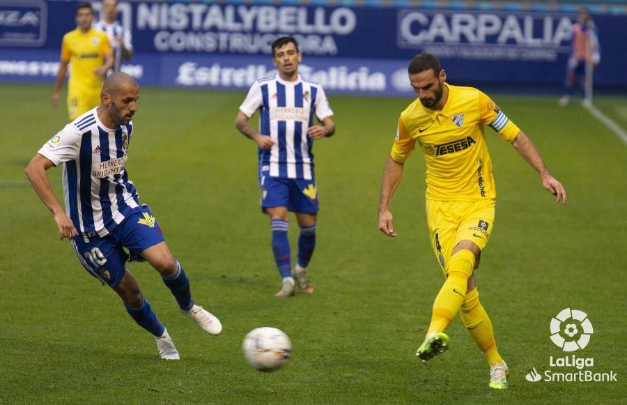 Partido de la Ponferradina y el Málaga CF de la Liga SmartBank.