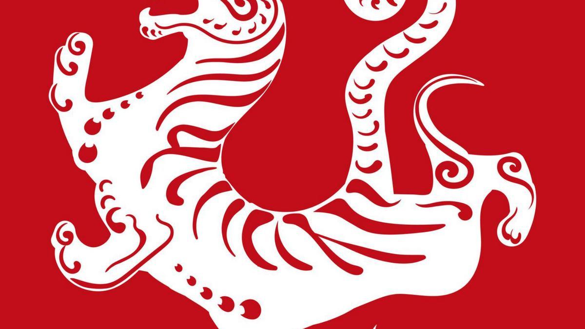 La imagen del Tigre de Agua, el animal que representa al nuevo año chino. | ICUV