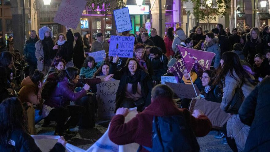 Mnifestación del 8M en Zamora