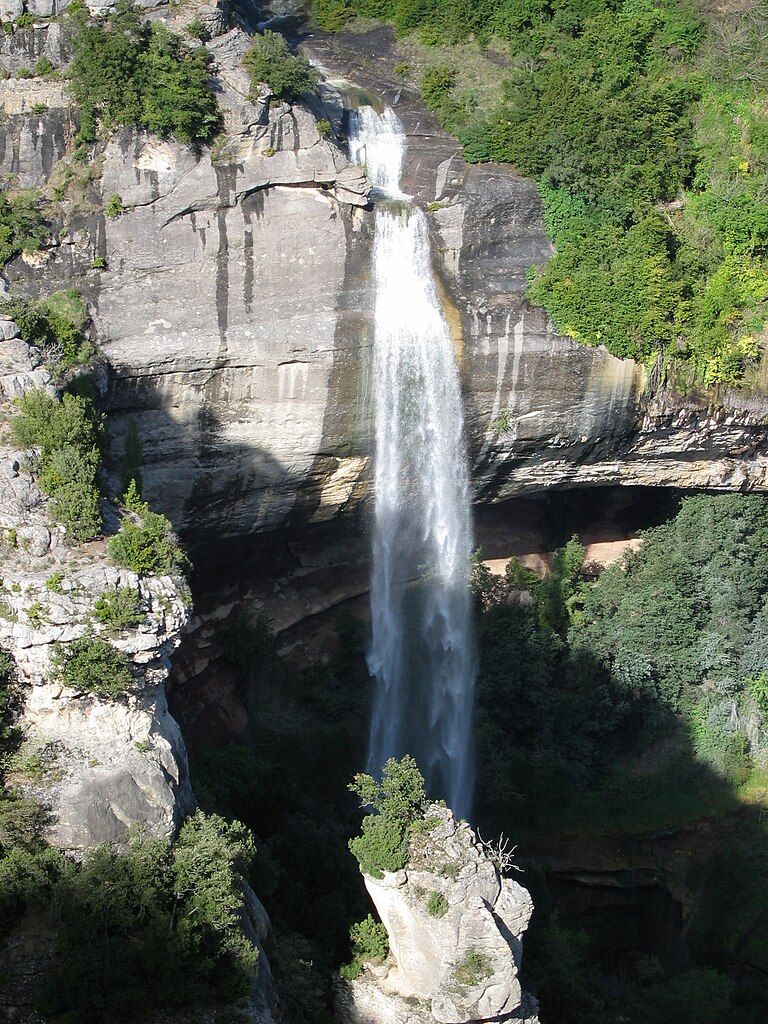 El salto del molino Bernat es una cascada fantasma.