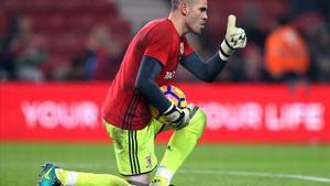 Valdés, en una imagen del 2017, en las filas del Middlesbrough