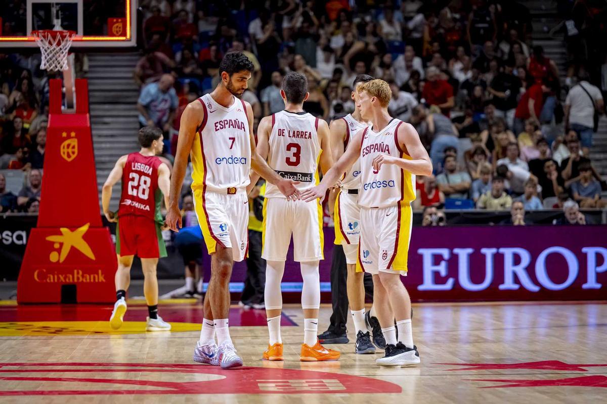 España no empezó con buen pie su preparación para el Eurobasket tras caer ante Portugal