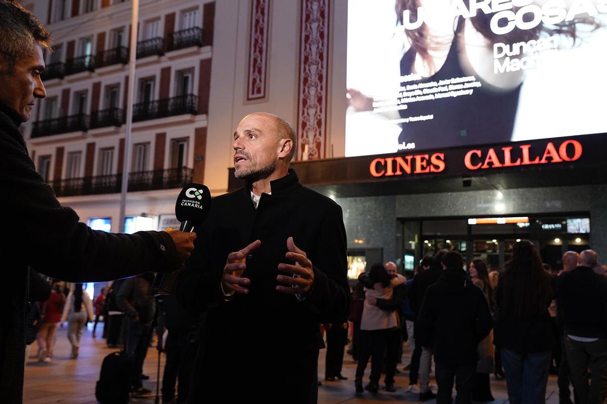 Alfonso Cabello, Presidente de Proexca y viceconsejero de la Presidencia del Gobierno de Canarias, entrevistado en el evento celebrado en Madrid.
