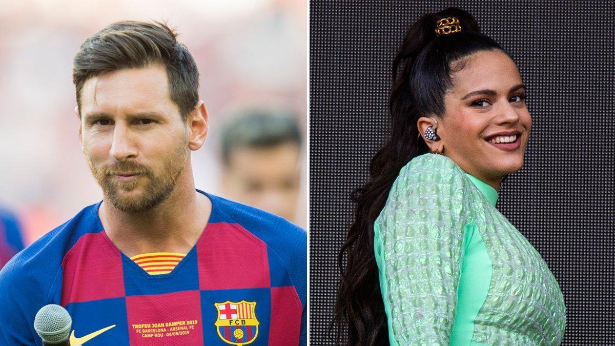 Messi y Rosalía