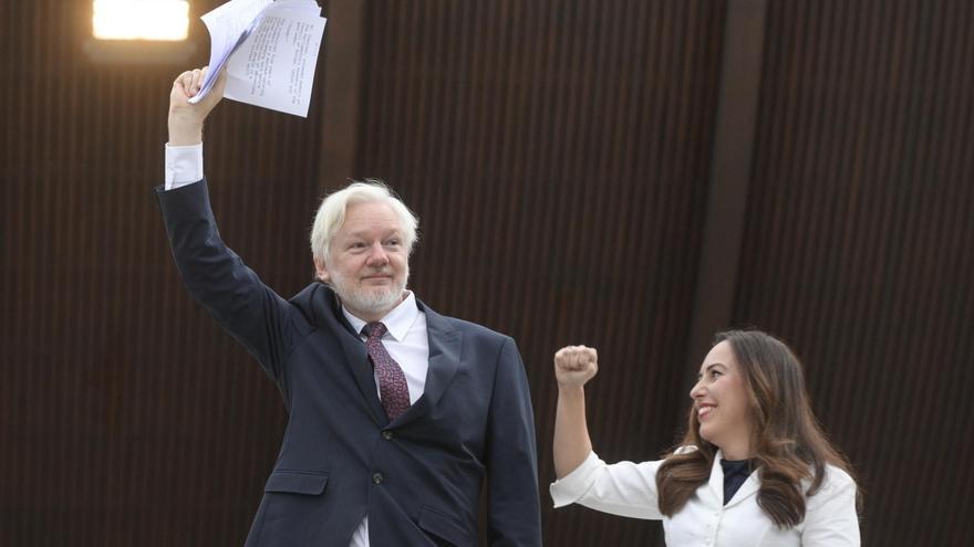 Assange rompe su silencio: &quot;Soy libre porque me he declarado culpable de hacer periodismo&quot;