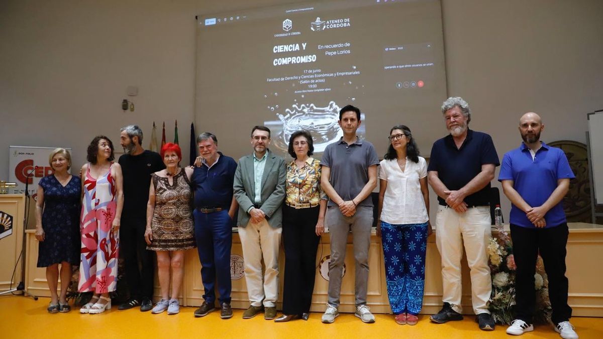 Homenaje al activista y ecologista Pepe Larios