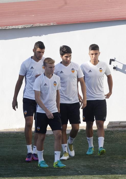 Las mejores imágenes del entrenamiento del Valencia CF