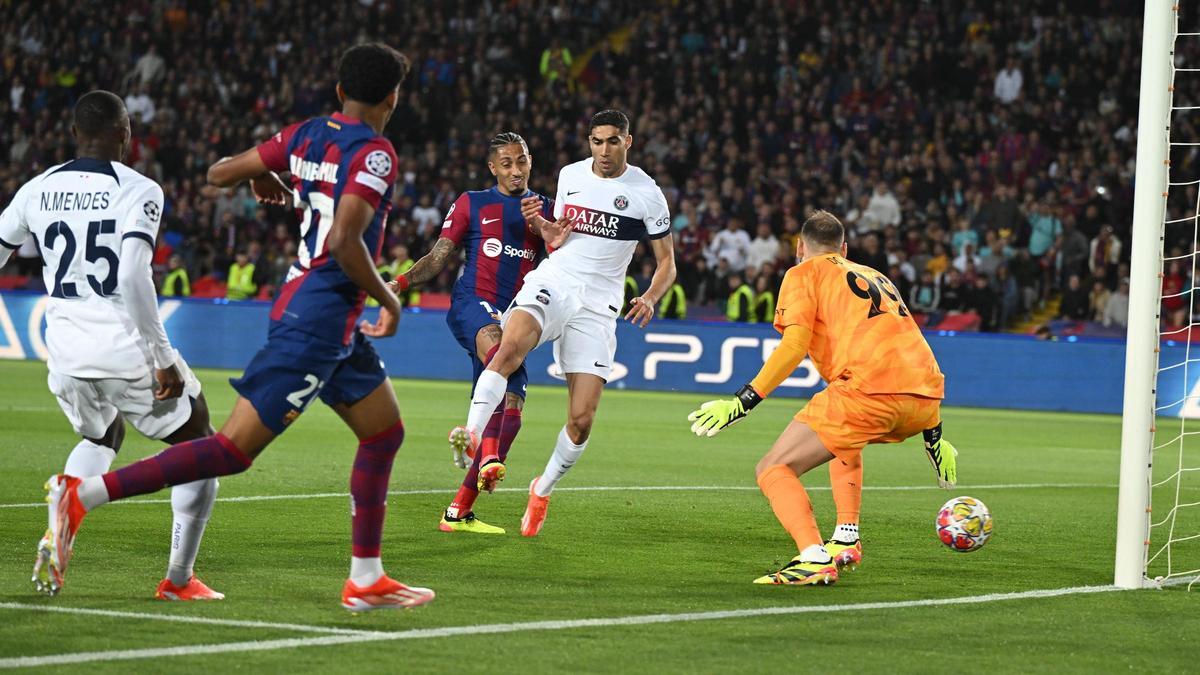 El PSG remonta y elimina al Barça de la Champions