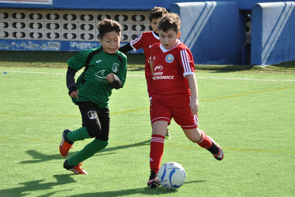 Fútbol base del fin de semana