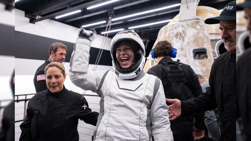 Los participantes de la misión espacial Polaris Dawn regresan a la Tierra tras hacer historia
