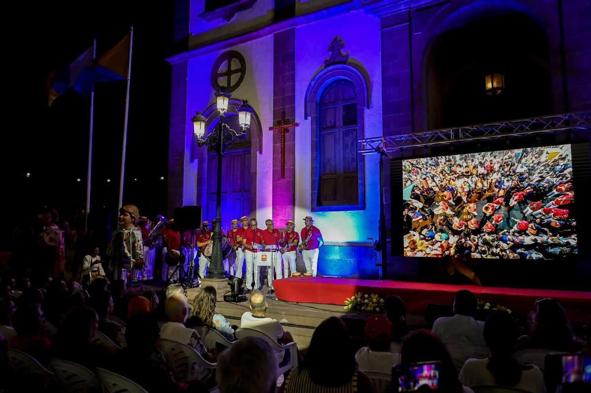 Pregón de las bandas de Guayedra y Agaete en la Fiestas de Las Nieves 2026