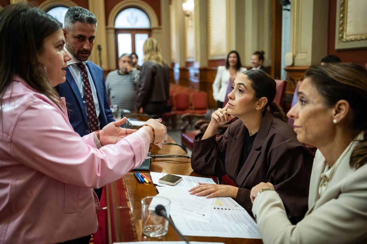 Pleno en el Ayuntamiento de Santa Cruz de Tenerife (27/03/2026)
