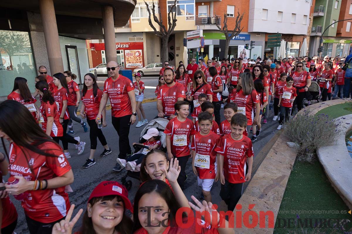 Marcha de la ONG Delwende en Caravaca