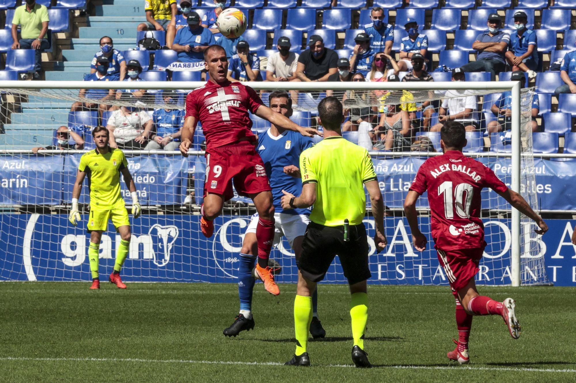 Así fue la victoria del Real Oviedo en el Tartiere