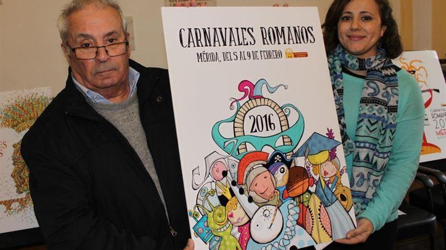 El cartel del carnaval Mérida mostrará el carácter &quot;divertido a la vez que sencillo&quot; de la fiesta