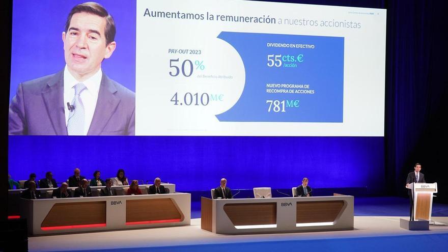 Torres (BBVA) confía en que 2024 sea &quot;aún mejor&quot; que 2023, un &quot;año histórico&quot; con resultados récord