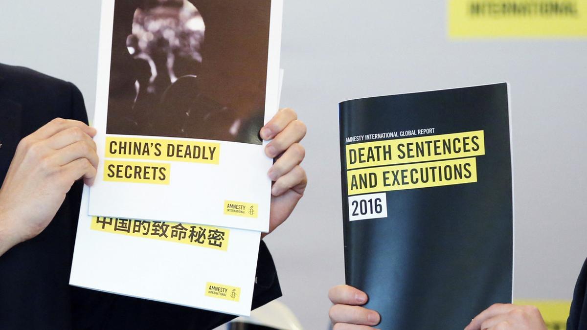 Presentación del informe anual sobre la pena de muerte en el mundo, con especial foco en China.