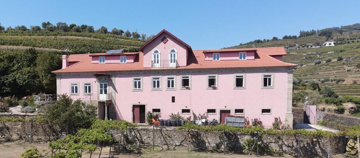 Casa de Domingos Monteiro en Mesão Frío.