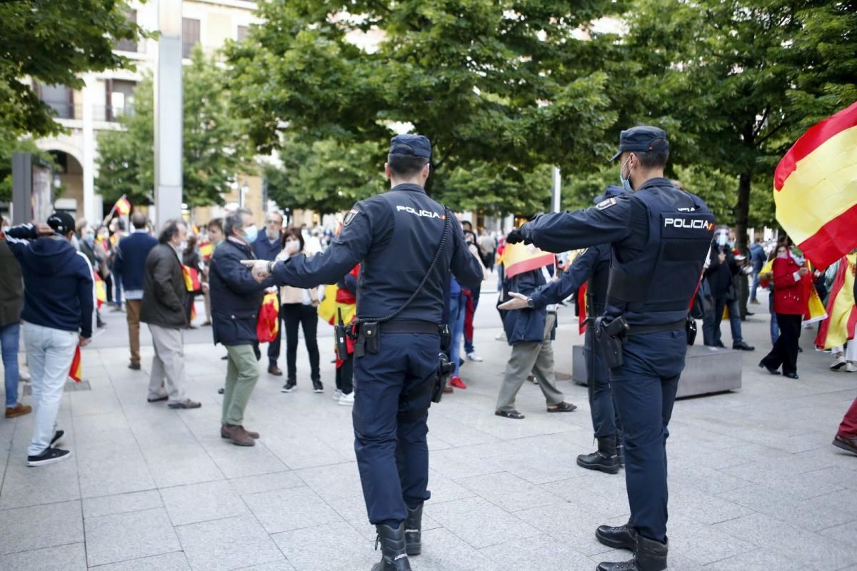 Cacerolada contra el Gobierno en Zaragoza