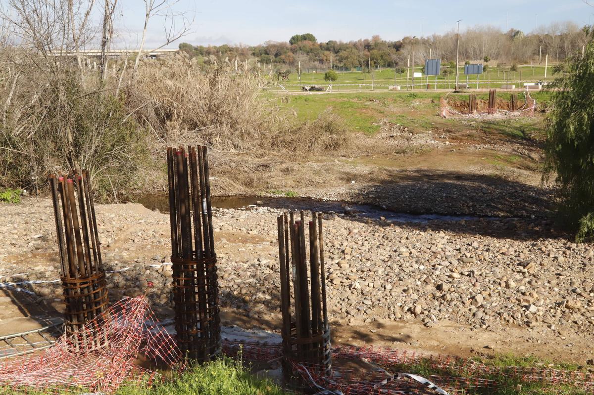 Córdoba
Obras futuro puente pasarela del Parque de Levante