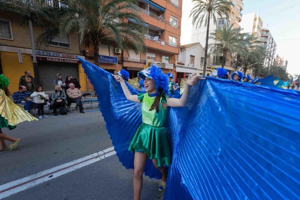 Cabalgata de disfraces de las Fallas de Gandia