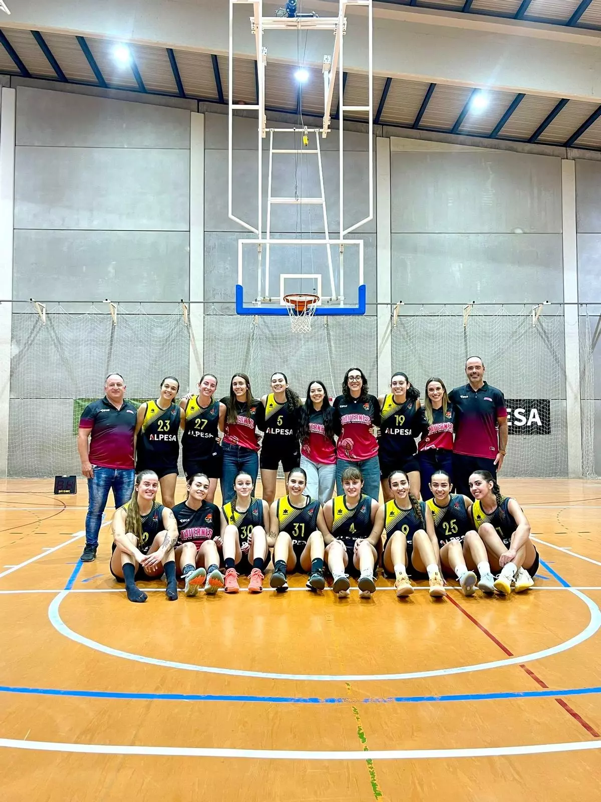 Histórica primera victoria del Alpesa Club Bàsquet Tavernes en 1ª Nacional