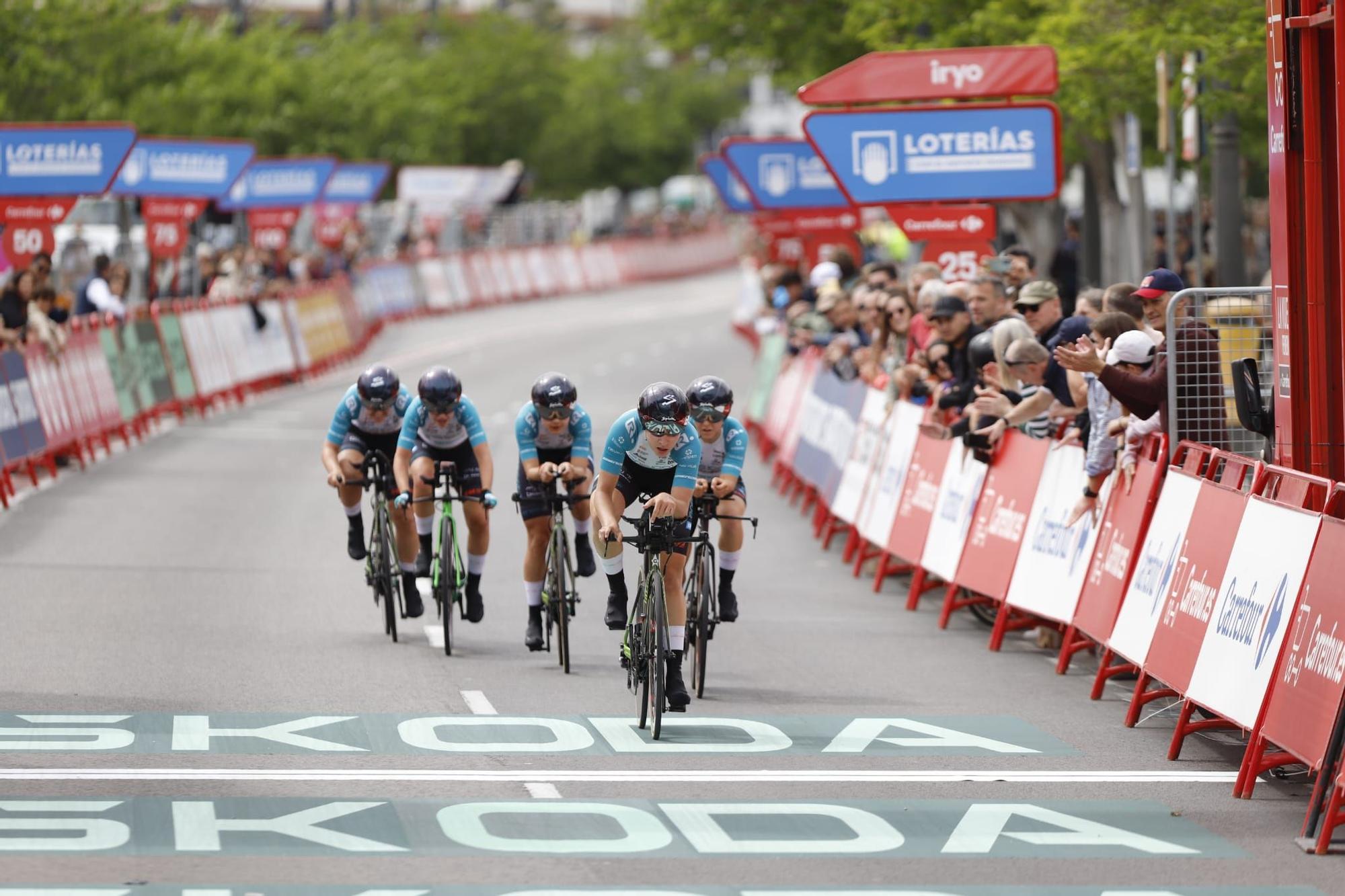 Primera etapa de La Vuelta a España Femenina en València