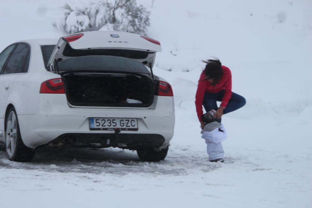 Ola de frío y nieve en Asturias