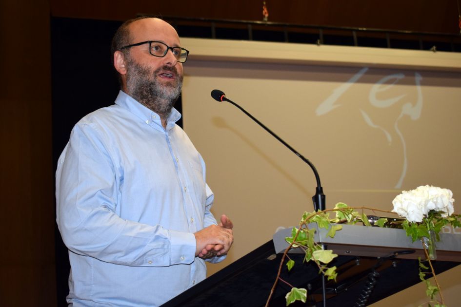 Un momento de la fiesta de graduación del IES de Valga.