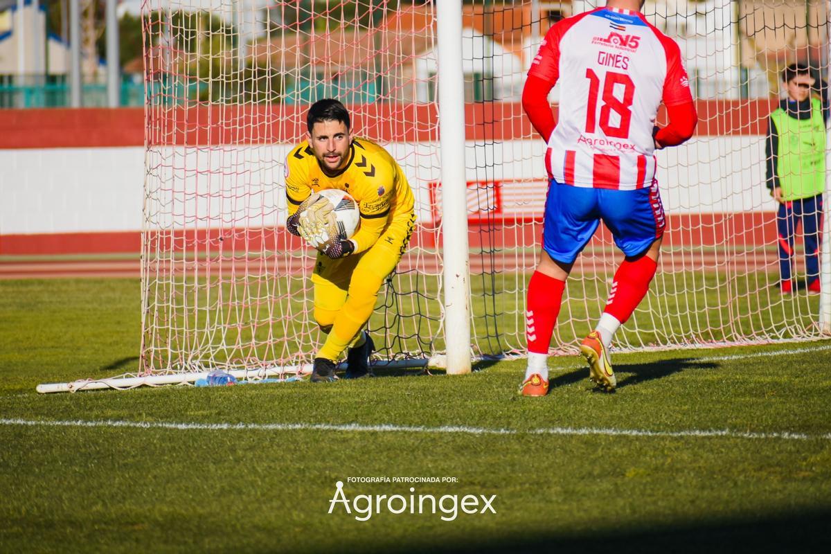 Sebas Gil, durante un partido.