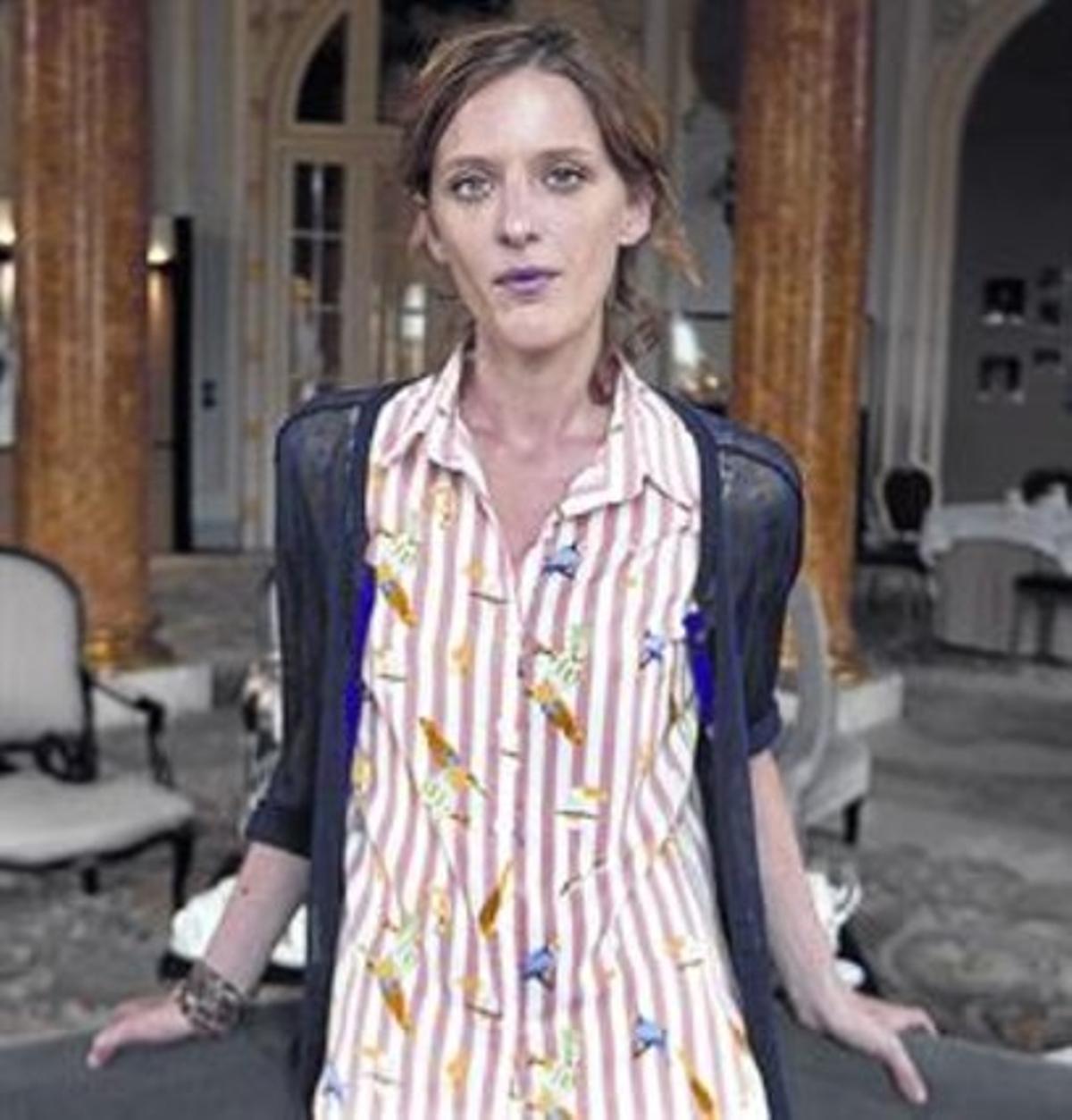 Cineasta profunda 8 Mia Hansen-Love, ahir, a Sant Sebastià.