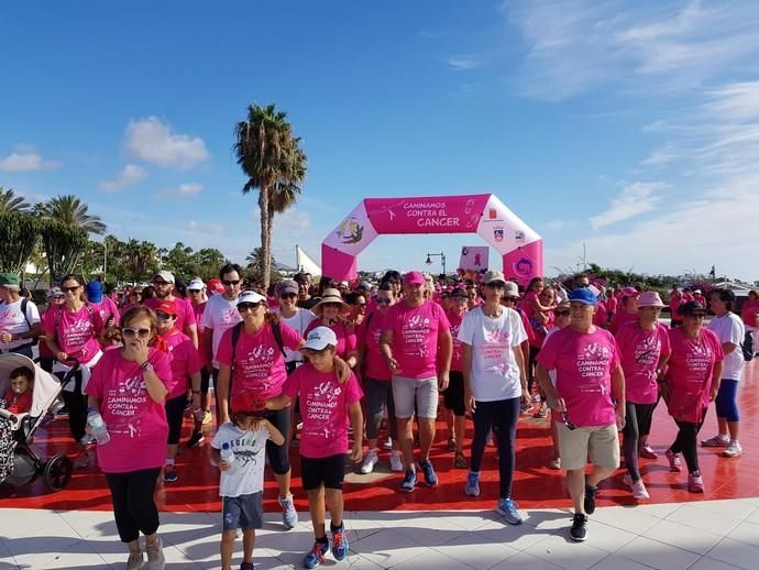 Caminata contra el cáncer en Lanzarote