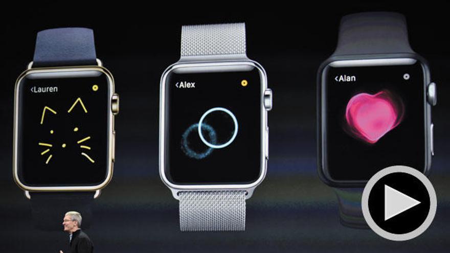 Presentación del Apple Watch.