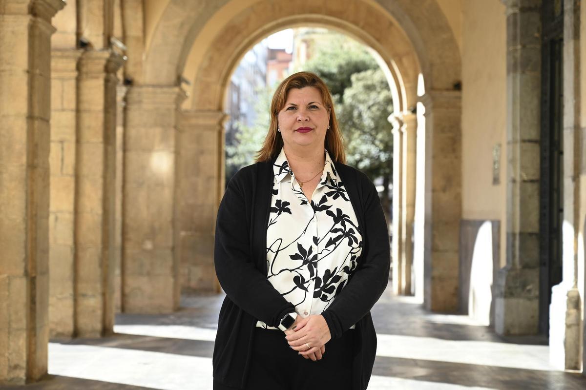 Patricia Puerta es la portavoz del grupo municipal del PSOE en el Ayuntamiento de Castelló.