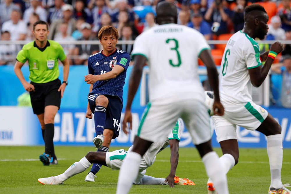 Les millors imatges del Japó-Senegal (2-2)
