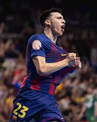 El Barça doblega a un combativo Movistar Inter y se adelanta en la semifinal de la Liga (4-3)