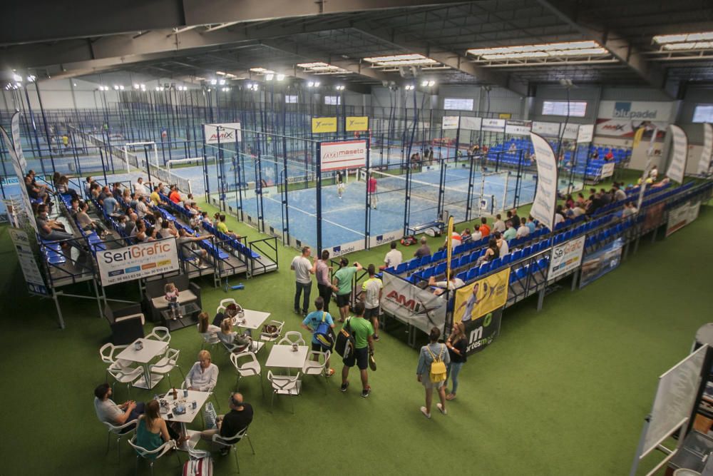 Se vivieron partidos muy intensos en las finales disputadas en Blupadel