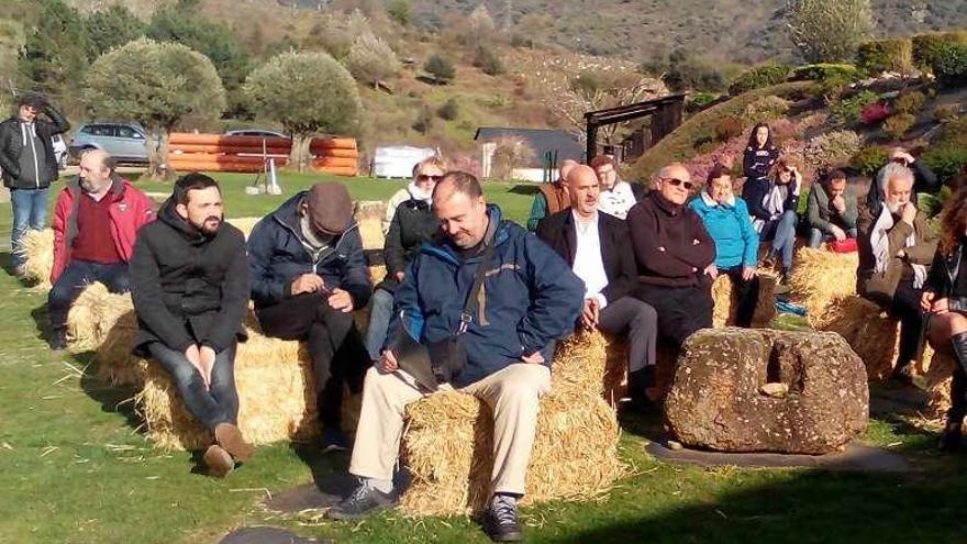 Un momento del X Encuentro Poético en A Rúa. // FdV