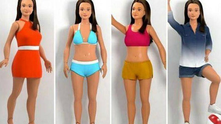 Llega Lammily, la anti-Barbie con medidas de la mujer real