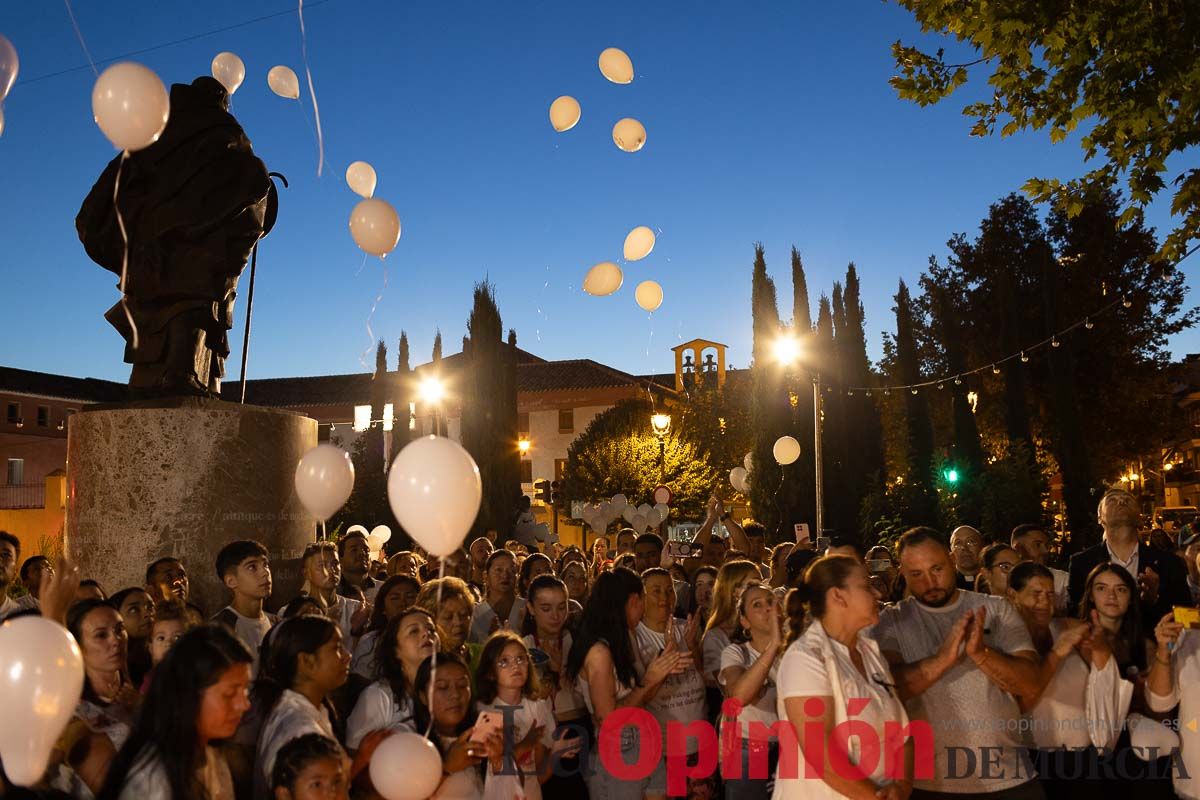 Homenaje a los cuatro fallecidos de Caravaca en el incendio de las discotecas de Murcia