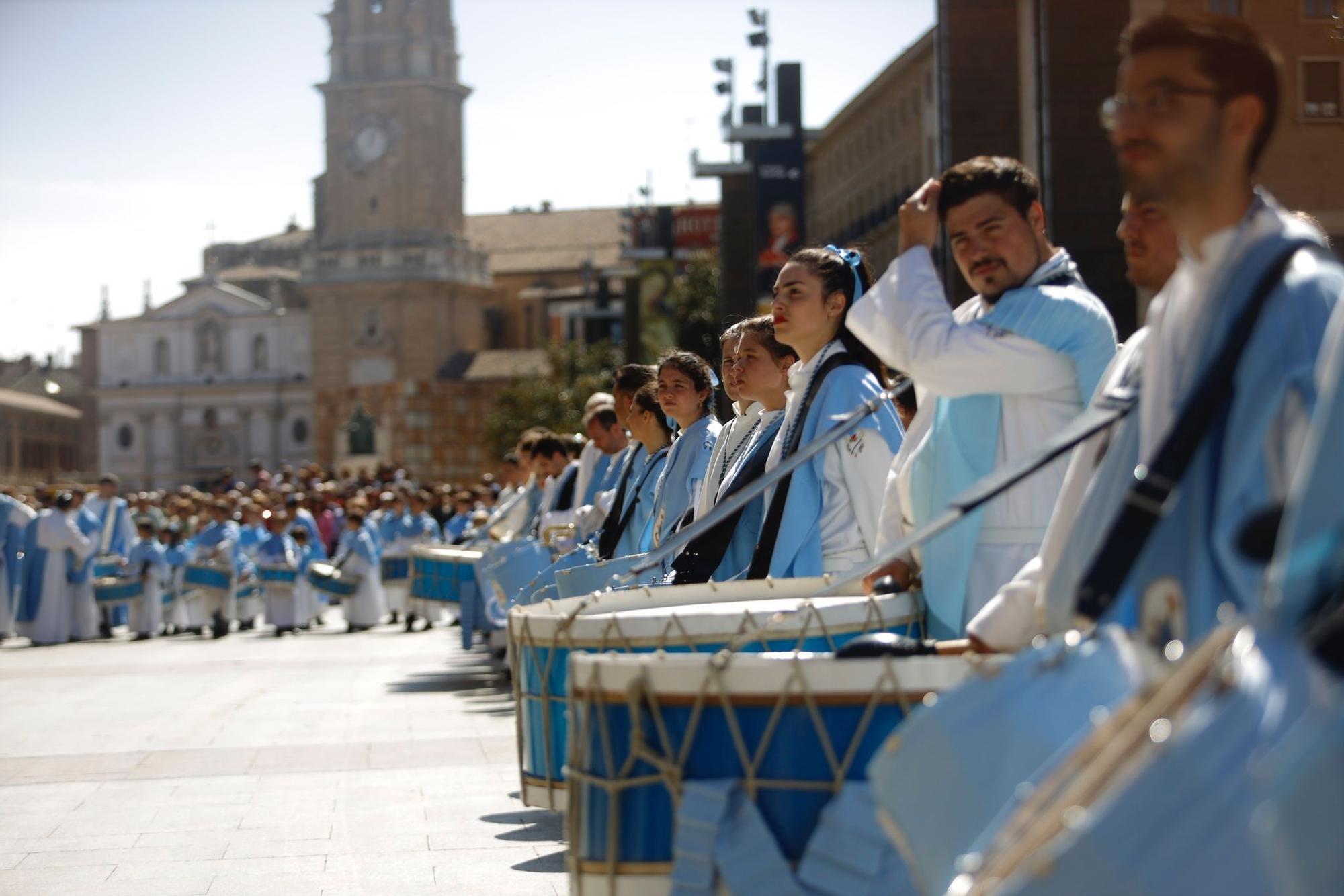 En imágenes | Procesión del Domingo de Resurrección en Zaragoza