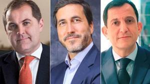 De izquierda a derecha: José Manuel Vargas, Carlos González Elejabarrieta y Juan Carlos García Luján.