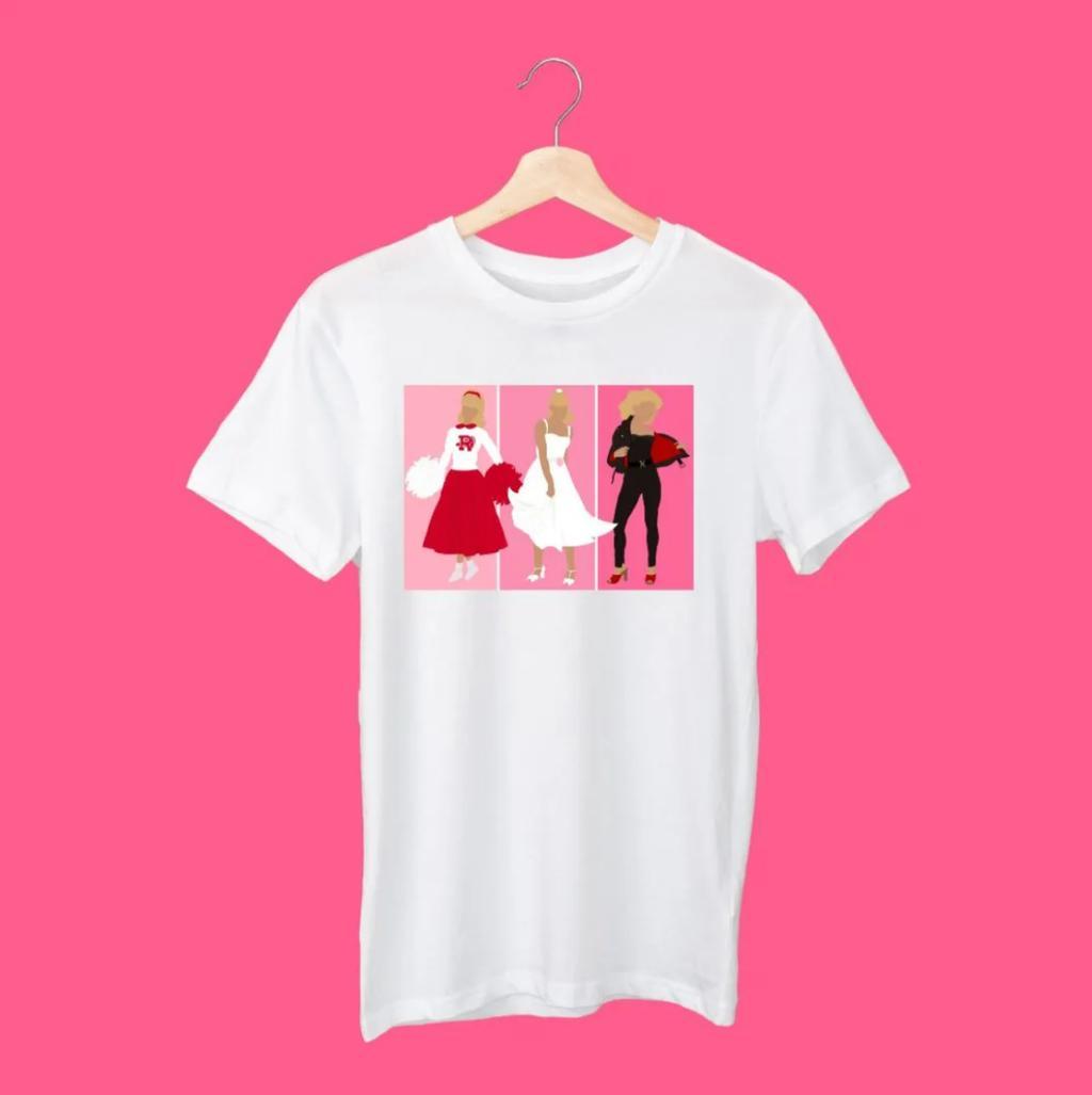 Camiseta Grease Olivia newton John Peach Pit.jpg