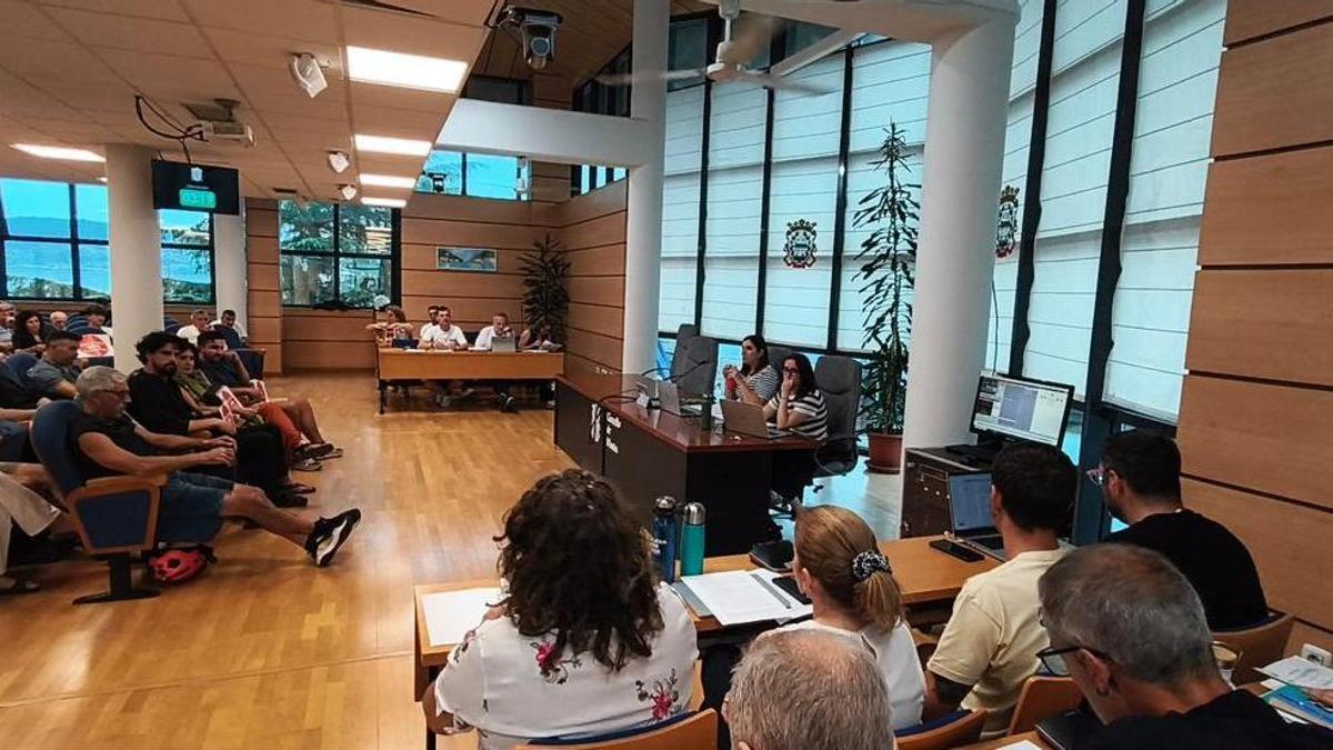 Un momento del debate de este jueves que dio luz verde a la futura dotación cultural.