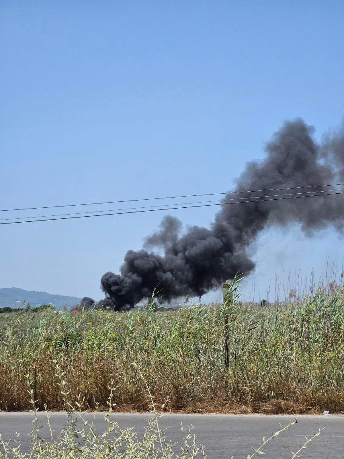 Incendio en Ses Feixes