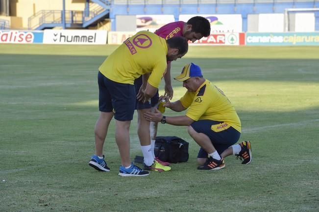 Entrenamiento de la UD Las Palmas en Maspalomas