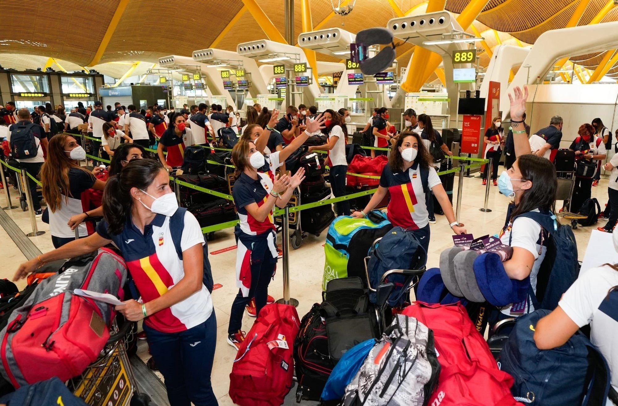 La delegación española ya está en Tokio