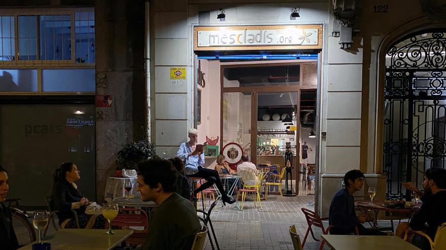 Un bar de Barcelona.