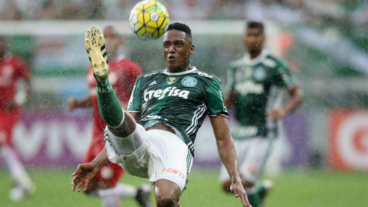 El interés del Barça por Yerry Mina ya viene de lejos